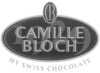 CB CAMILLE BLOCH MY SWISS CHOCOLATE 1929