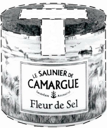 LE SAUNIER DE CAMARGUE FLEUR DE SEL ROSEÉ DES SALINES CUEILLIE PAR CHRISTIAN CARREL SAUNIER À AIGIES-MORTES