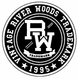 RW VINTAGE RIVER WOODS TRADEMARK 1995