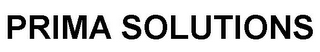 PRIMA SOLUTIONS