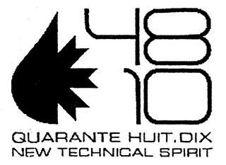 48 10 QUARANTE HUIT.DIX NEW TECHNICAL SPIRIT