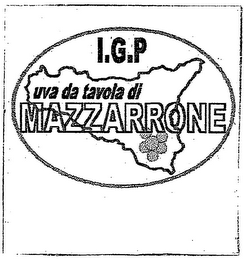 I.G.P. UVA DA TAVOLA DI MAZZARRONE