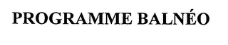 PROGRAMME BALNÉO