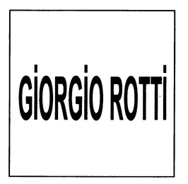 GIORGIO ROTTI