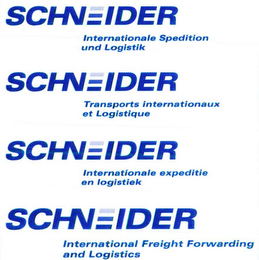 SCHNEIDER INTERNATIONALE SPEDITION UND LOGISTIK ...
