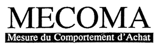 MECOMA MESURE DU COMPORTEMENT D'ACHAT