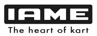 IAME THE HEART OF KART