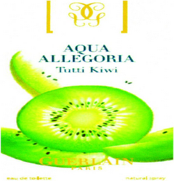 GG AQUA ALLEGORIA TUTTI KIWI GUERLAIN PARIS EAU DE TOILETTE NATURAL SPRAY