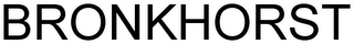 BRONKHORST