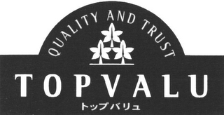 QUALITY AND TRUST TOPVALU