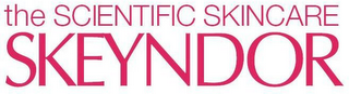 THE SCIENTIFIC SKINCARE SKEYNDOR