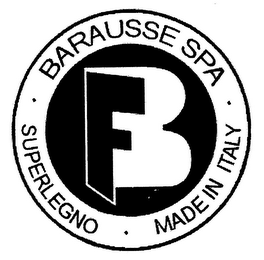 FB · BARAUSSE SPA · SUPERLEGNO · MADE IN ITALY