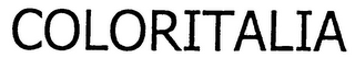 COLORITALIA
