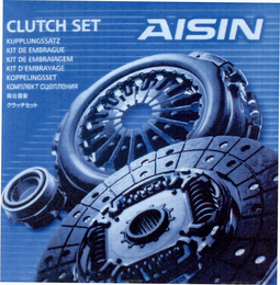 CLUTCH SET AISIN KUPPLUNGSSATZ, KIT DE EMBRAGUE, KIT DE EMBRAIAGEM, KIT D'EMBRAYAGE, KOPPELINGSSET