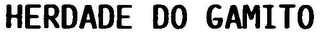 HERDADE DO GAMITO