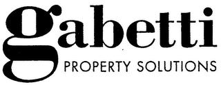 GABETTI PROPERTY SOLUTIONS