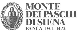 MONTIS PASCUORUM MONTE DEI PASCHI DI SIENA BANCA DAL 1472