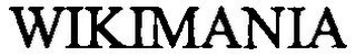 WIKIMANIA