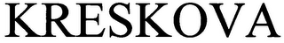 KRESKOVA