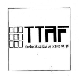 TTAF ELEKTRONIK SANAYI VE TICARET LTD. STI.