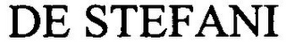 DE STEFANI