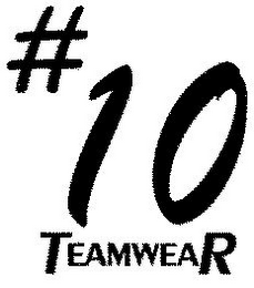 #10 TEAMWEAR