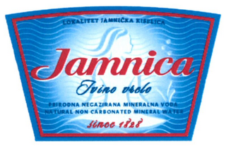 LOKALITET JAMNICKA KISELICA JAMNICA IVINO VRELO PRIRODNA NEGAZIRANA MINERALNA VODA NATURAL NON CARBONATED MINERAL WATER SINCE 1828