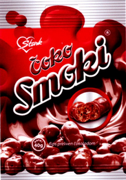 STARK COKO SMOKI FLIPS PRELIVEN COKOLADOM NETO 40G