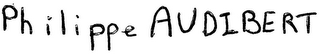 PHILIPPE AUDIBERT