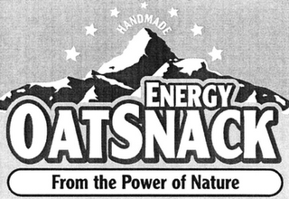 ENERGY OATSNACK FROM THE POWER OF NATURE HANDMADE