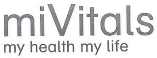 MIVITALS MY HEALTH MY LIFE