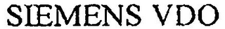 SIEMENS VDO