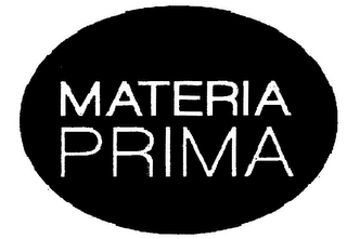 MATERIA PRIMA