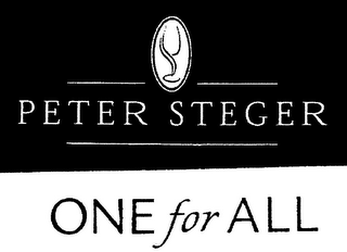 PETER STEGER ONE FOR ALL