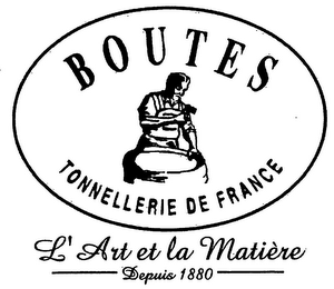 BOUTES TONNELLERIE DE FRANCE L'ART ET LA MATIÈRE DEPUIS 1880