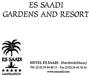 ES SAADI GARDENS AND RESORT