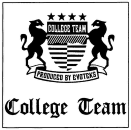 COLLEGE TEAM PRODUCED BY EVOTEKS