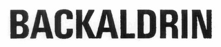 BACKALDRIN