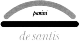 PANINI DE SANTIS