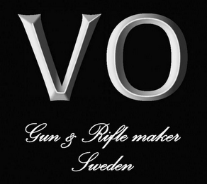 VO GUN & RIFLE MAKER SWEDEN