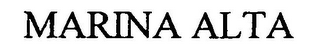 MARINA ALTA