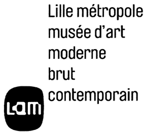 LAM LILLE MÉTROPOLE MUSÉE D'ART MODERNE BRUT CONTEMPORAIN