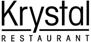 KRYSTAL RESTAURANT