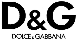 D&G DOLCE & GABBANA