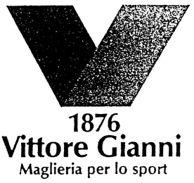 V 1876 VITTORE GIANNI MAGLIERIA PER LO SPORT