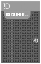 !D D DUNHILL