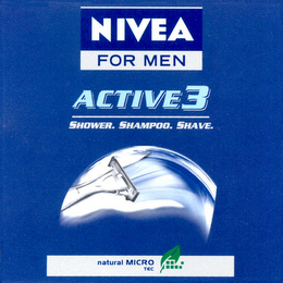 NIVEA FOR MEN ACTIVE 3