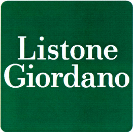 LISTONE GIORDANO