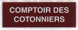 COMPTOIR DES COTONNIERS