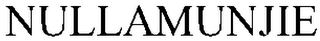 NULLAMUNJIE